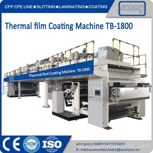 Processo de produção de filme de laminação térmica